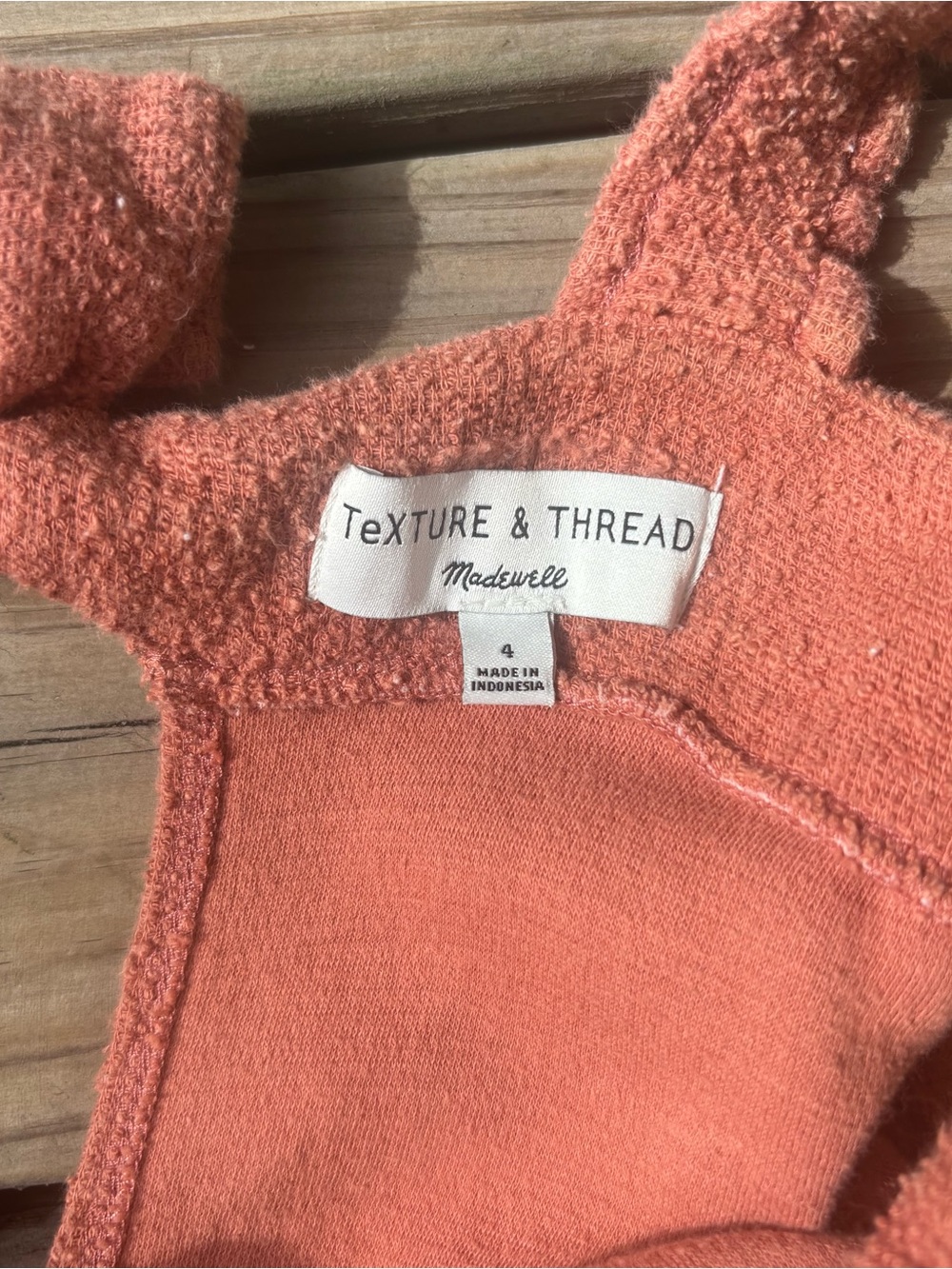 Madewell Texture & Thread Ruffle-Strap Jumpsuit - Picture 3 of 4